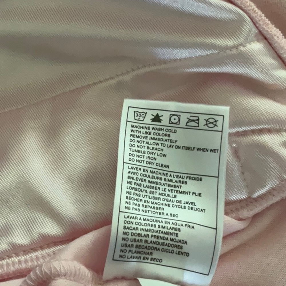 NIKE TRACK JACKET PINK WITH RED TRIM! HEART ZIPPER PULL XXL 20/22 - Picture 8 of 8